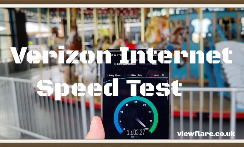 Verizon Internet Speed Test
