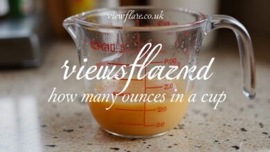 how many ounces in a cup