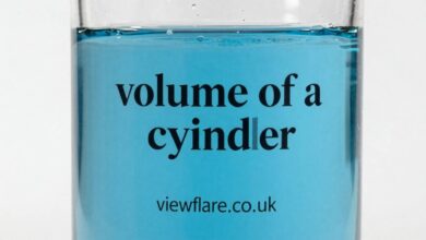 volume of a cylinder