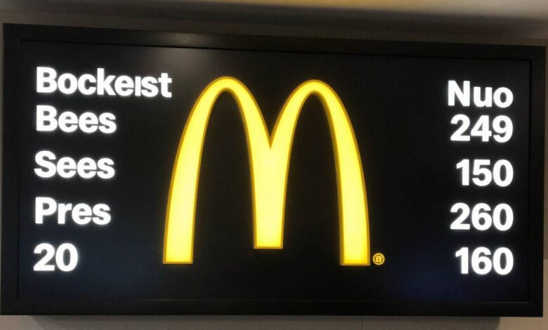 mcdonald's breakfast menu prices
