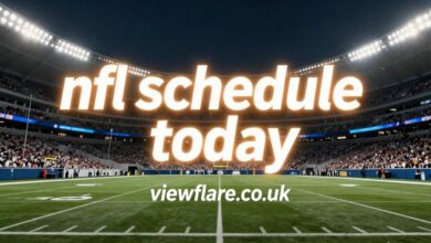 nfl schedule today