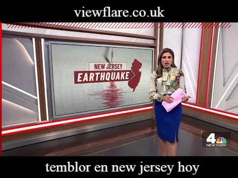 temblor en new jersey hoy