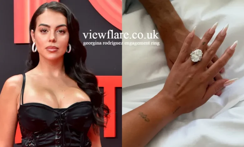 georgina rodríguez engagement ring