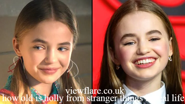 how old is holly from stranger things in real life