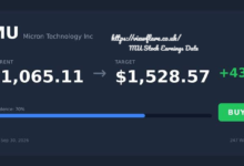 MU Stock Earnings Date